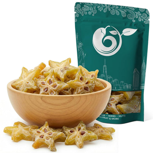 NY Spice Shop Dried Star fruit - 5 Pound Dehydrated starfruits Snacking