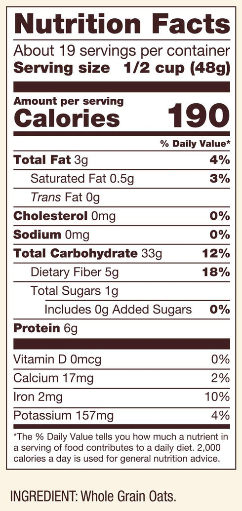 32oz (Pack 4) Bob's Red Mill Old Fashioned Regular Rolled Oats, of - Non GMO, Whole Grain, Vegan, Kosher