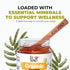 100% 8.47 oz K&A HONEY Angico Blossom | USDA Certified Raw Organic Honey | Pure Brazilian Honey | Rich in Antioxidants