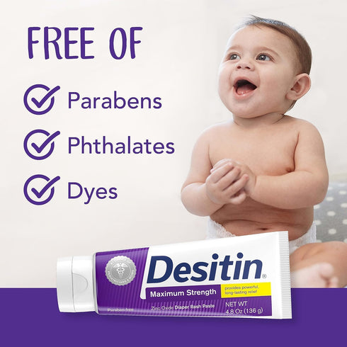 2 oz (Pack 8) DESITIN Maximum Strength Original Paste