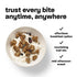 <5g 14g 25.4oz smul Wholegrain Granola Vanilla Blueberry Healthy Cereal for a Nutritious Breakfast Sugar per Serving