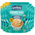 Lundberg Coconut Jasmine Rice, Regenerative Organic, Ready in 90 Seconds, Microwave or
