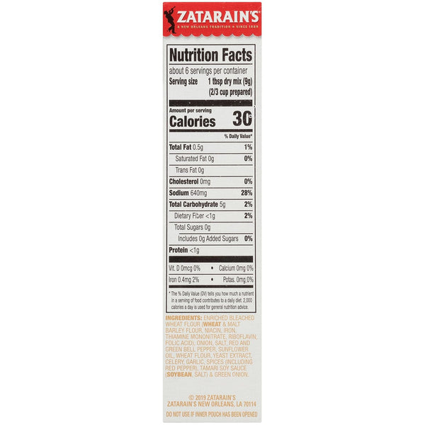 2 oz (Pack 8) Zatarain's Shrimp Creole Base