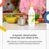100% 750ml Brightland Everyday Salad Oil, Tossng, Mixing & Dressing - Extra Virgin Olive Oil with Squeeze Bottle - High