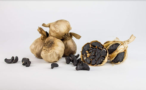 Black Garlic North America (1 lbs) Peeled Black Garlic Kosher Certified by