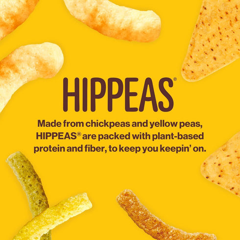7oz 3g 3g (Pack 2) HIPPEAS Chickpea Tortilla Chips, Rockin' Ranch Gluten Free Snacks, Dairy Free, Vegan, Bag, Protein