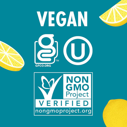 12 Oz Pack 24, Lemonati Sparkling Lemonade, No Artificial Sweeteners or Flavoring, Gluten-Free, Kosher, Non-GMO, Vegan