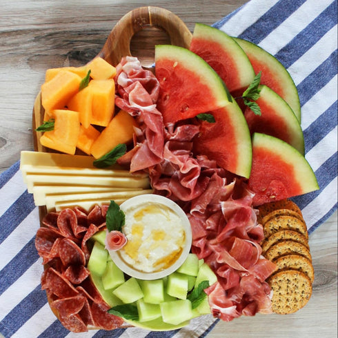 3 oz (Pack 1) Colameco's All Natural Prosciutto, Authentic Italian-Style Uncured Pork, Deli Ham for Charcuterie Board