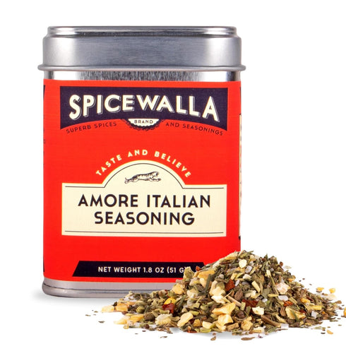 Spicewalla Amore Italian Seasoning, 1.8 oz, Dried Spice Blend for Homemade Pizza,