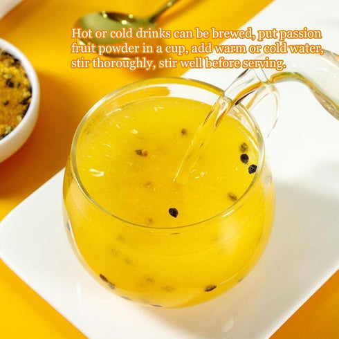 laweny 8.81oz,Suitable Passion fruit powder for baking, milk tea, and cold drinks, freeze-dried powder of passion fruit