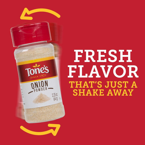 Tone's 2.25 Onion Powder, Ounce