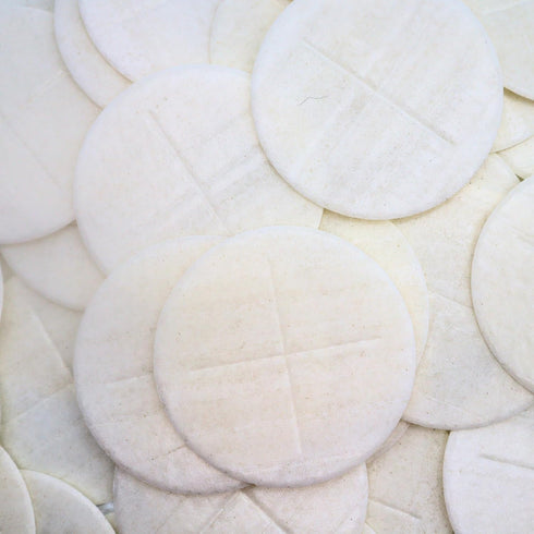 Candy Creations On Cloud 9 White Altar Bread 2 3/4"", 50 Count, For Communion and Mass