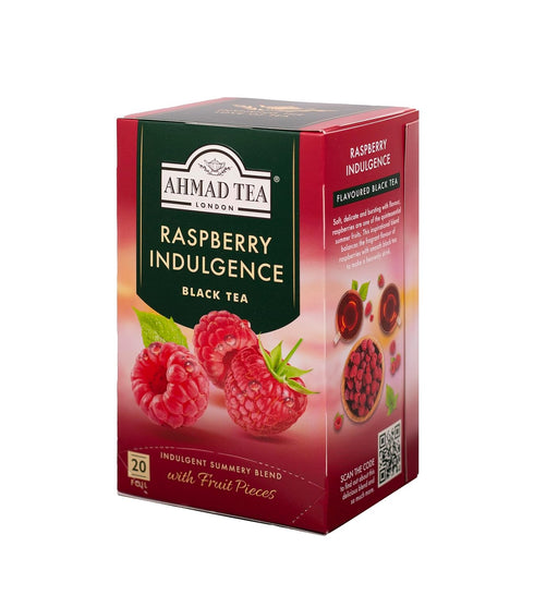 Raspberry Indulgence Black Tea - Tagged and Foil Sealed