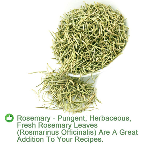 Plant Gift 100% 50G/1.76oz Natural Rosemary Tea Loose Leaf, Rosemary Seasoning, Rosemary Leaves Natural Rosemary Dried