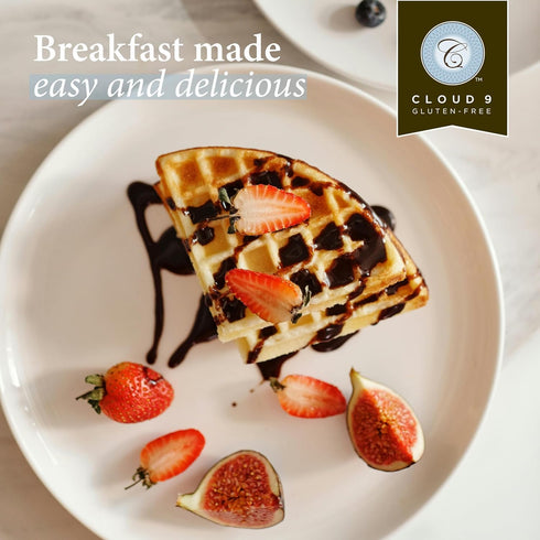 Cloud 9 Specialty Bakery 9 454 Cloud Gluten Free Pancake Mix, Waffle Mix, Light & Fluffy, Easy-to-Make Pancakes