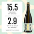 1, 25.4 oz (750 ml) Kolonne Null Cuvee Sparkling No. Non-Alcoholic Bubbly | Fine Perlage, Balanced & Elegant |
