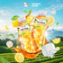 6 Pack 15.3 oz Mogu Mogu Lemon Iced Tea with Nata de Coco (Coconut Jelly) Chewy Bubble Tea Alternative, Refreshing