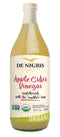De Nigris Organic Apple Cider Vinegar with the Mother, Raw & Unfiltered