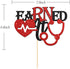 Halodete Earned It Cake Topper - Congrats Nurse Cake Decor - RN BSN - Medical Nursing School Graduation Party