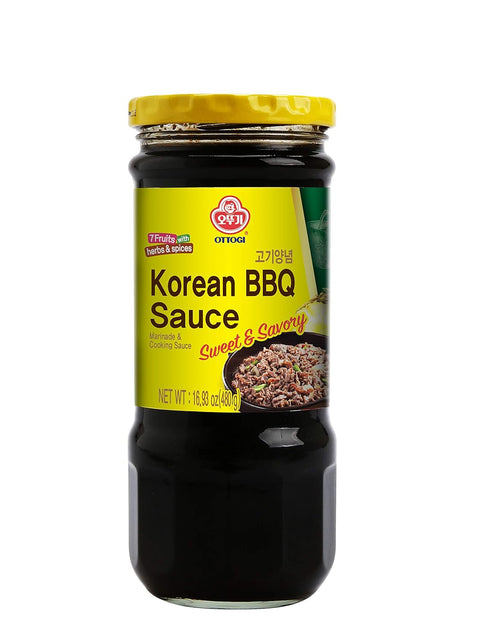 Ottogi Korean BBQ Sauce Sweet & Savory Marinade & Cooking Sauce, 16.93