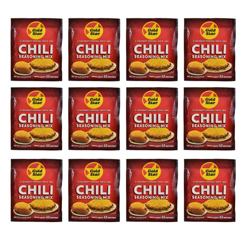 Gold Star Chili Gold Star Cincinnati Chili Seasoning Packets | Authentic Original Chili Mix |