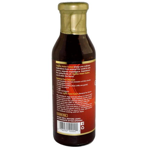 Asian Fusion 15 General Tso Sauce, Ounce - Non-GMO, Organic Certified, Kosher & Gluten Free