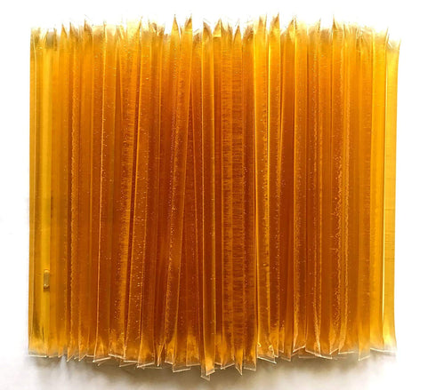20-Pack Packets Homestead Honey Honey Sticks - Sweet Pure Wildflower Honey for Tea and Snacks - Single Serve Natural
