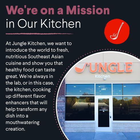 Jungle Kitchen Spicy Crunchy Garlic Chili Oil - Vegan & Gluten-Free, 6oz Spicy Chili Crisp