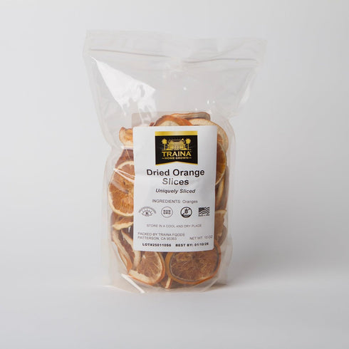 Traina Home Grown Orange Slices - Non GMO, Gluten Free, Kosher, Value