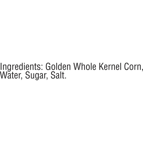 50% 15.25 (Pack 12) Green Giant Less Sodium Whole Kernel Sweet Corn, Ounce Can
