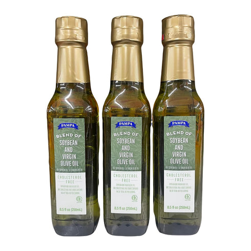 Generic Blend Of SoyBean and Virgin Olive Oil - Colesterol Free 8.5 Fl