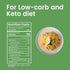 10 Packs Hethstia Konjac Rice, Shirataki Rice with Oat Fiber, Vegan, Low Calorie Food, Gluten Free, Fat Free, Keto