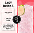 100 7.5 oz (Pack 24) Q SPARKLING GRAPEFRUIT with Real Grapefruits, Ideal for Cocktails & Mocktails- Made with Real