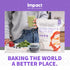 4lb Impact - Monk Fruit Allulose Sweetener, Crystallized Blend Sugar Substitute - Zero Calorie Low-Carb Essential