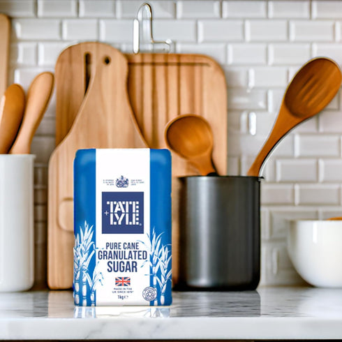 Tate & Lyle (1Kg) Pack 2 Fairtrade Granulated Pure Cane Sugar