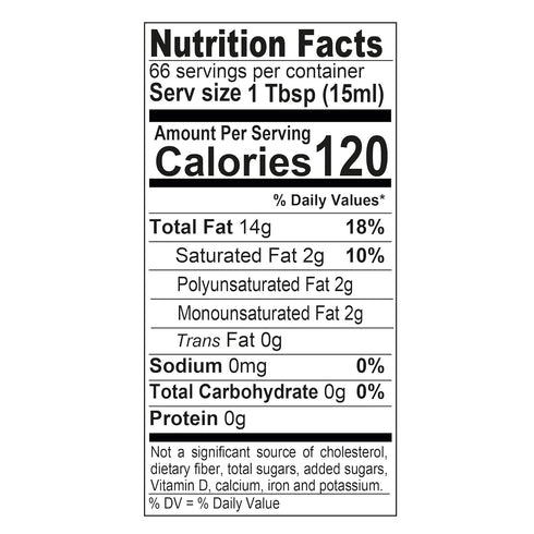 34-Ounce (Pack 2) Mantova Golden Italian Extra Virgin Olive Oil - Premium Cold-Pressed Olive Oil for Cooking