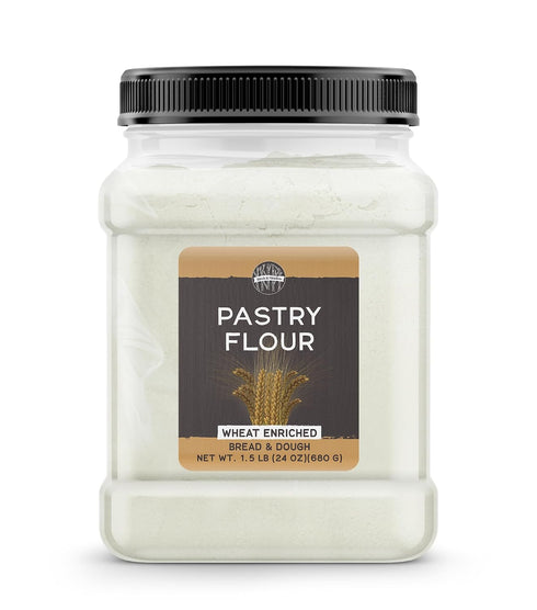 Birch & Meadow Pastry Flour, 1.5 lb, Wheat Enriched, Bread & Dough