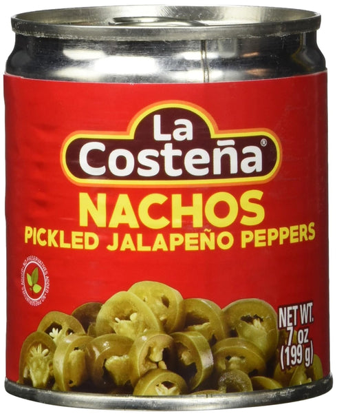 La Costea Sliced Nacho Jalapeno Peppers - Pickled Jalapenos - Jalapeno Pepper