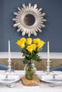 12 KaBloom - Bouquet of Fresh Yellow Roses (Farm-Fresh, Long-Stem) - Fresh Flowers for Birthday, Valentine's & Mother's