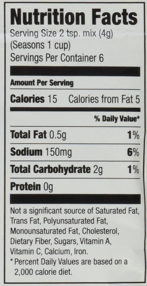 0.87 OZ (Pack 4) McCormick Garlic Butter Shrimp Scampi Seasoning Mix