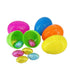 The Dreidel Company Easter Chocolate Eggs, Half-Pound Multicolored Foil Wrapped Milk Chocolate In Easter Egg Box, Party
