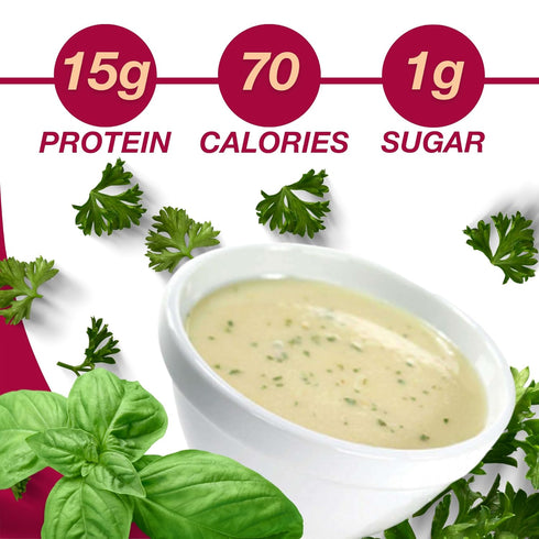 ProtiDIET High Protein Chicken Soup Mix - 7 Pouches, Low Sugar, No Fat Meal Replacement