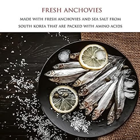 (5 oz/Aged 2 Wangshin Smoked Fish Sauce fl years) - Anchovy and Salt Fermented in a Korean Traditional Clay Pot