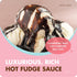 2-ingredient 14 oz. Premium Hot Fudge Sauce Kit. Make Your Own Decadent, Rich and Giftable Hot Fudge Sauce at Home.