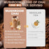 6 Immune 20 1 Pack Bunkell Mushroom Chai, Adaptogenic Mushrooms with Lion's Mane, Reishi, Cordyceps, Shiitake, King