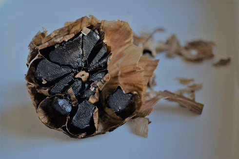 Iconsgr 90 80gr Organic Peeled Black Garlic Aged FULL Days, Vegan, GMO Free, Gluten Free