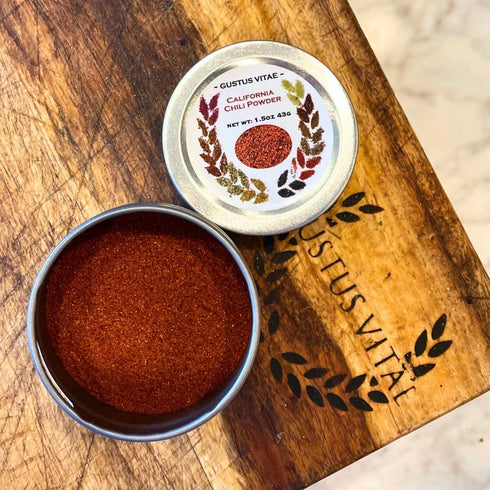 California Chili Powder - Gourmet Spice, All Natural, Non-GMO, Handcrafted Small Batch Artisanal Seasoning