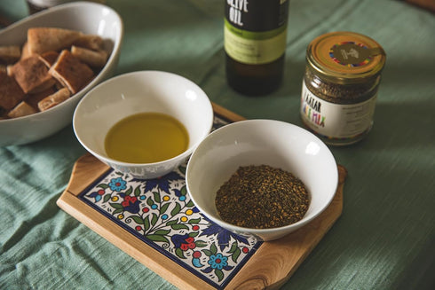 SINDYANNA OF GALILEE Zaatar Spice Mix, Fair Trade Za’atar from Galilee, Made in Israel (40 gr.)