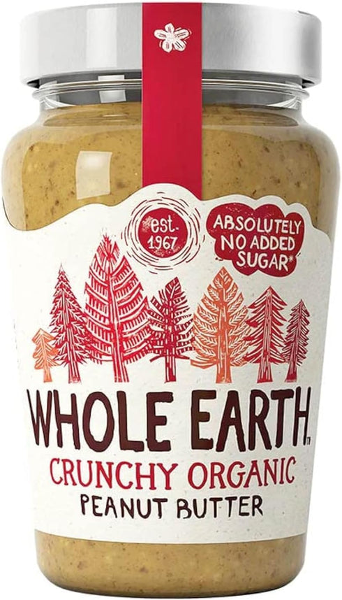 Whole Earth Crunchy Peanut Butter by