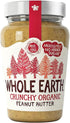 Whole Earth Crunchy Peanut Butter by